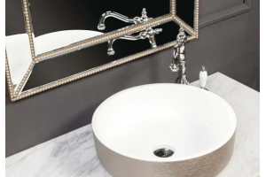  Раковина накладная Armadi Art NeoArt Corian 40 бежевый - 2