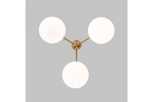 Люстра на штанге Eurosvet Marbella 60147/3 латунь - 2