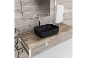 Раковина накладная Esbano Martel 50.5 черный матовый (ESRNMARTMB) - 2