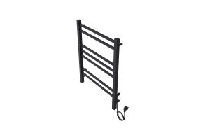 Полотенцесушитель электрический Aquatek Поларис П7 500х700, quick touch, черный муар - 2