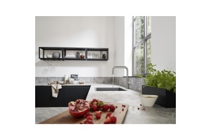 Кухонный смеситель однорычажный, U 220, 1jet Hansgrohe 72806000 - 2