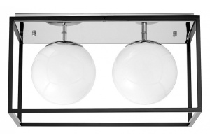 Накладной светильник LUMINA DECO  LDC 8060-2 CHR+BK - 2