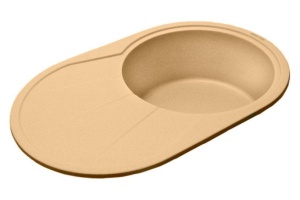 Мойка кухонная Lava E3 светлый беж - 2