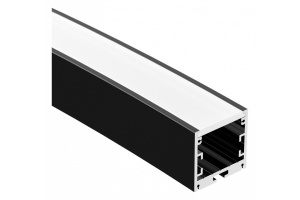 Профиль Arlight SL-ARC-3535-D3000-A45 BLACK (1180мм, дуга 1 из 8) 027634