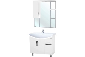 Мебель для ванной Bellezza Лагуна 75 белая