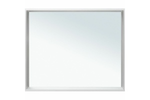 Зеркало Allen Brau Reality 90 с подсветкой серебро матовый - 2