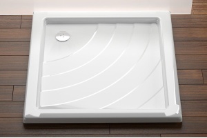 Квадратный душевой поддон Ravak Kaskada/Angela 90.5x90.5 см (A017701220) - 2