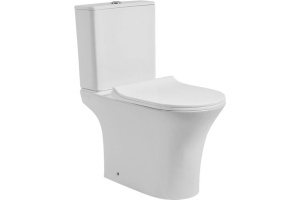 Унитаз-компакт Orange C01-000W безободковый, с микролифтом