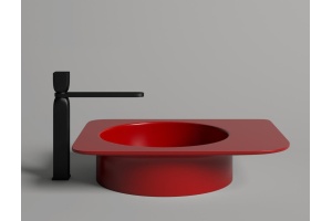 Раковина Salini Ninfea 110521M S-Stone, матовый - 2