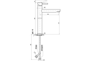 Смеситель для раковины Rav Slezak Seina хром - 2
