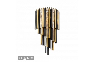 Накладной светильник iLamp Tribeca 097B-3 MBR+BK