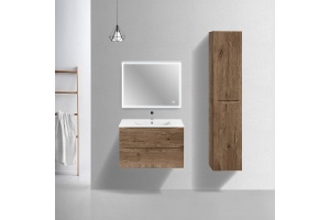 Тумба под раковину Vincea Mia Slim 80 светлое дерево - 2