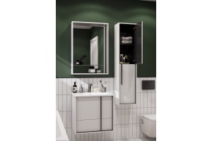 Комплект мебели Aquaton Ривьера 60 белый - 2