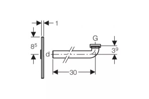 Комплект крепления для инсталляций Geberit  (115.416.21.1) - 2
