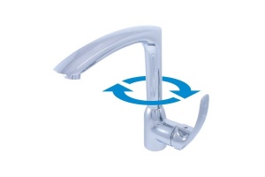 Смеситель для раковины Rav Slezak Mississippi хром (MS007.5/7)