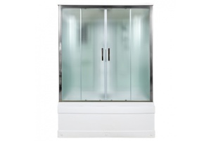 Душевая кабина Deto ЕМ 160х85 хром (EM4516) - 2