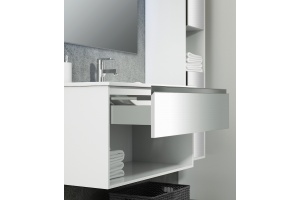 Тумба под раковину Sanvit Контур 70 белый глянец - 3