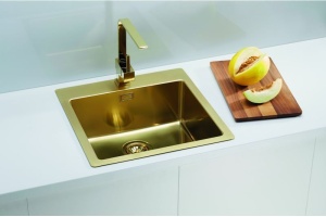 Мойка кухонная Alveus Pure Monarch 30 бронза - 2