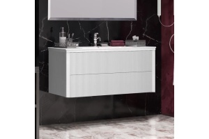 Комплект мебели подвесной Opadiris Рубинно 120 белый - 2