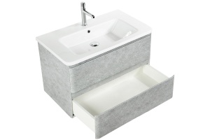 Тумба с раковиной BelBagno Albano 80 серый не - 3