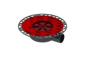 Сифон горизонтальный DN50 для террас и балконов