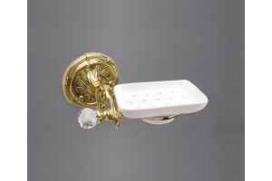 Мыльница Art&max BAROCCO CRYSTAL (AM-1786-Cr-C)