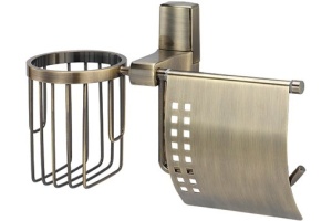 Держатель туалетной бумаги Wasserkraft Exter K-5259 с держателем освежителя воздуха