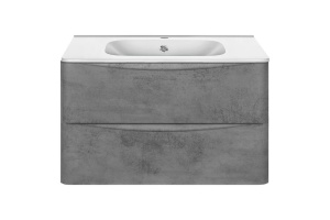 Тумба с раковиной Vincea Paola 80 серая