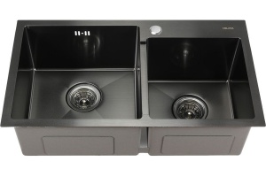 Мойка кухонная Melana S7240HB графит