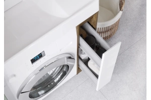 Комплект мебели Aquaton Лондри 20 светлое дерево-белый - 3