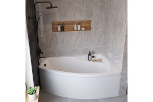 Акриловая ванна STWORKI Монтре 160x95 R, с каркасом - 2