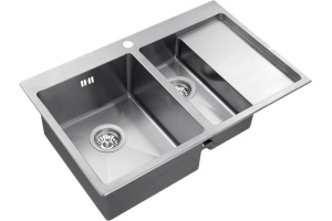 Металлическая мойка Seaman SMB-7851D (SMB-7851DRS.A) - 2
