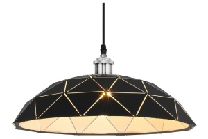 Подвесной светильник LUMINA DECO Grosetto LDP 8039-400 BK+CHR