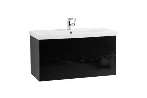 Тумба под раковину Belbagno Marino-Cer 100 черный