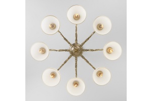 Люстра на штанге Eurosvet Caldera 60106/8 античная бронза - 2