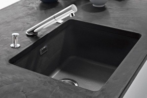 Мойка кухонная Franke Kubus KBG 110-50 графит - 3