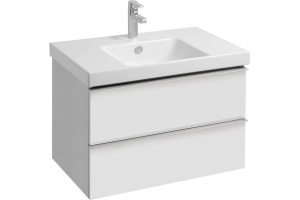 Тумба с раковиной Jacob Delafon Odeon Up 80 белый блестящий