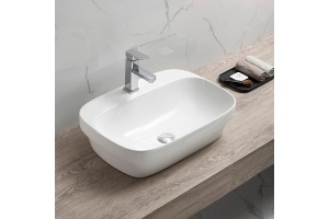 Раковина накладная Ceramalux N 50 белый (78597) - 2