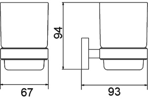 Стакан Timo Selene 12033/03 - 2