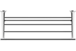 Полка Duravit Starck T 0099441000 для полотенец, хром