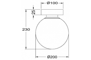 Накладной светильник Maytoni Basic form MOD321WL-01W1 - 2