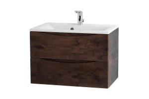 Тумба с раковиной Belbagno Marino 65 темное дерево - 2