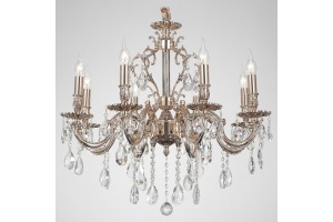 Подвесная люстра Lucia Tucci Barletta BARLETTA 1730.8 coffe gold