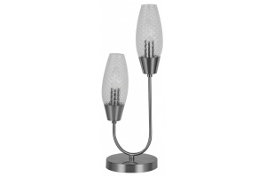 Настольная лампа декоративная Escada Desire 10165/2 Nickel