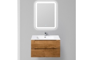 Тумба с раковиной BelBagno Etna 80 светлое дерево - 2