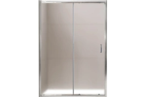 Душевая дверь BelBagno Uno 120 стекло текстурное (UNO-195-BF-1-120-P-Cr) - 2