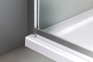 Душевой уголок Vincea Scala VSQ-2SC100CL 100x100, профиль хром, стекло прозрачное - 3