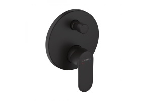 Смеситель для ванны с душем Hansgrohe Vernis Blend черный матовый 