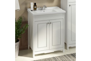 Тумба с раковиной Comforty Тбилиси 70 белый глянец