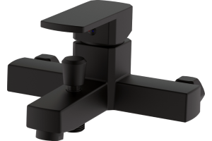 Смеситель для ванны с душем DIWO Суздаль SU-02b черный матовый